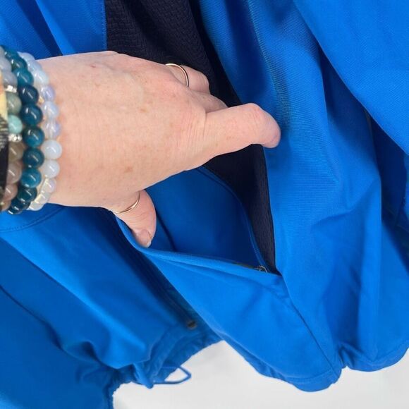 Puma Mens Liga Training Jacket Full Zip Active Adjustable Hem Logo Blue Size XXL - Picture 10 of 12